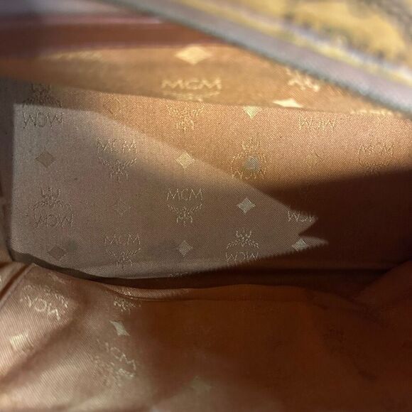Vintage MCM Cognac Visetos Small Boston Bag - Picture 8 of 16